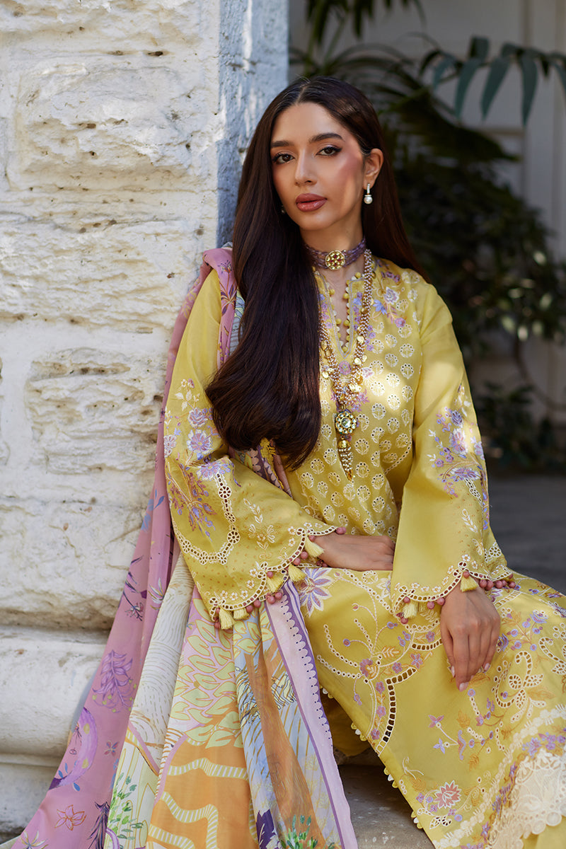 Mina Hassan | Chikankari Lawn 25 | Ayla - Official Mina Hasan stockist in UK - Sakeena London