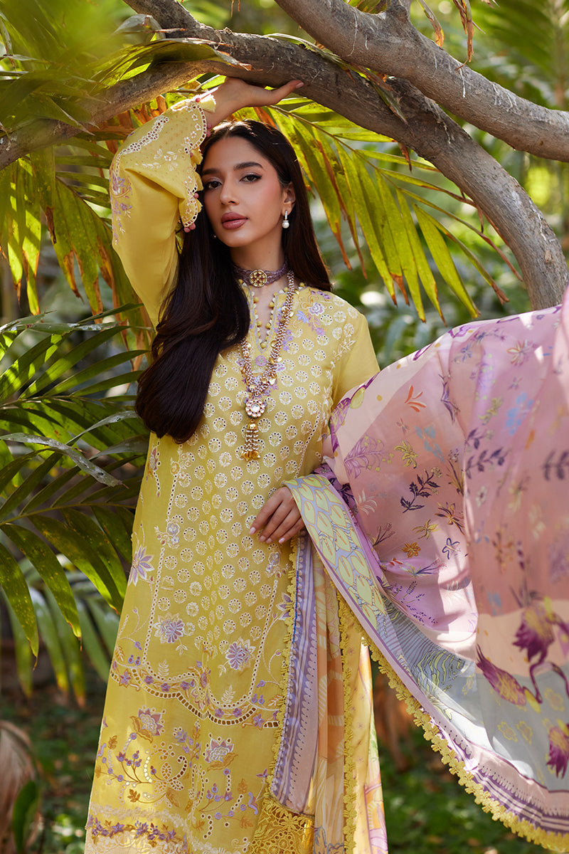 Mina Hassan | Chikankari Lawn 25 | Ayla - Official Mina Hasan stockist in UK - Sakeena London