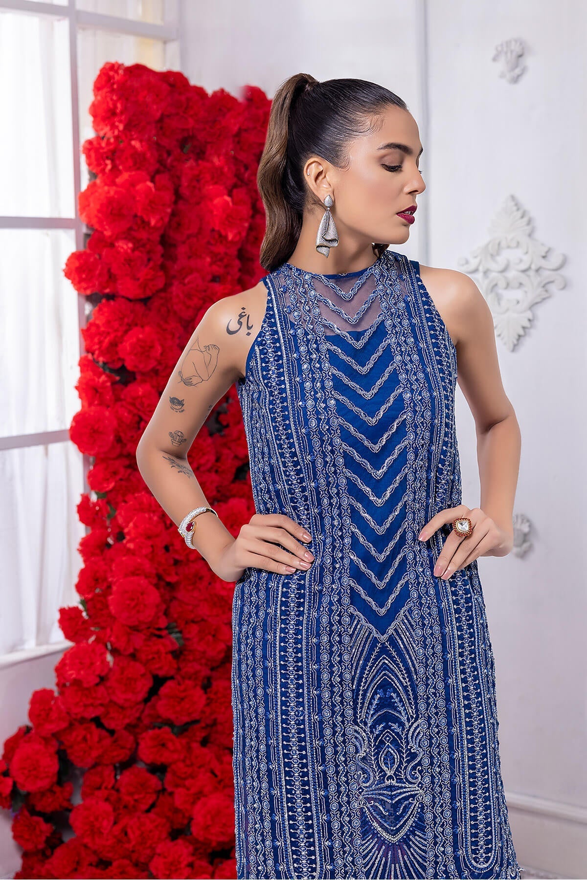 Mina Kashif | Luxury Pret | MK22-04 - Official Mina Kashif stockist in UK - Sakeena London