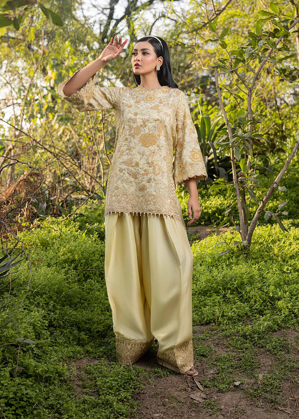 HSY | Summer Edit | Butter Yellow - Official HSY stockist in UK - Sakeena London