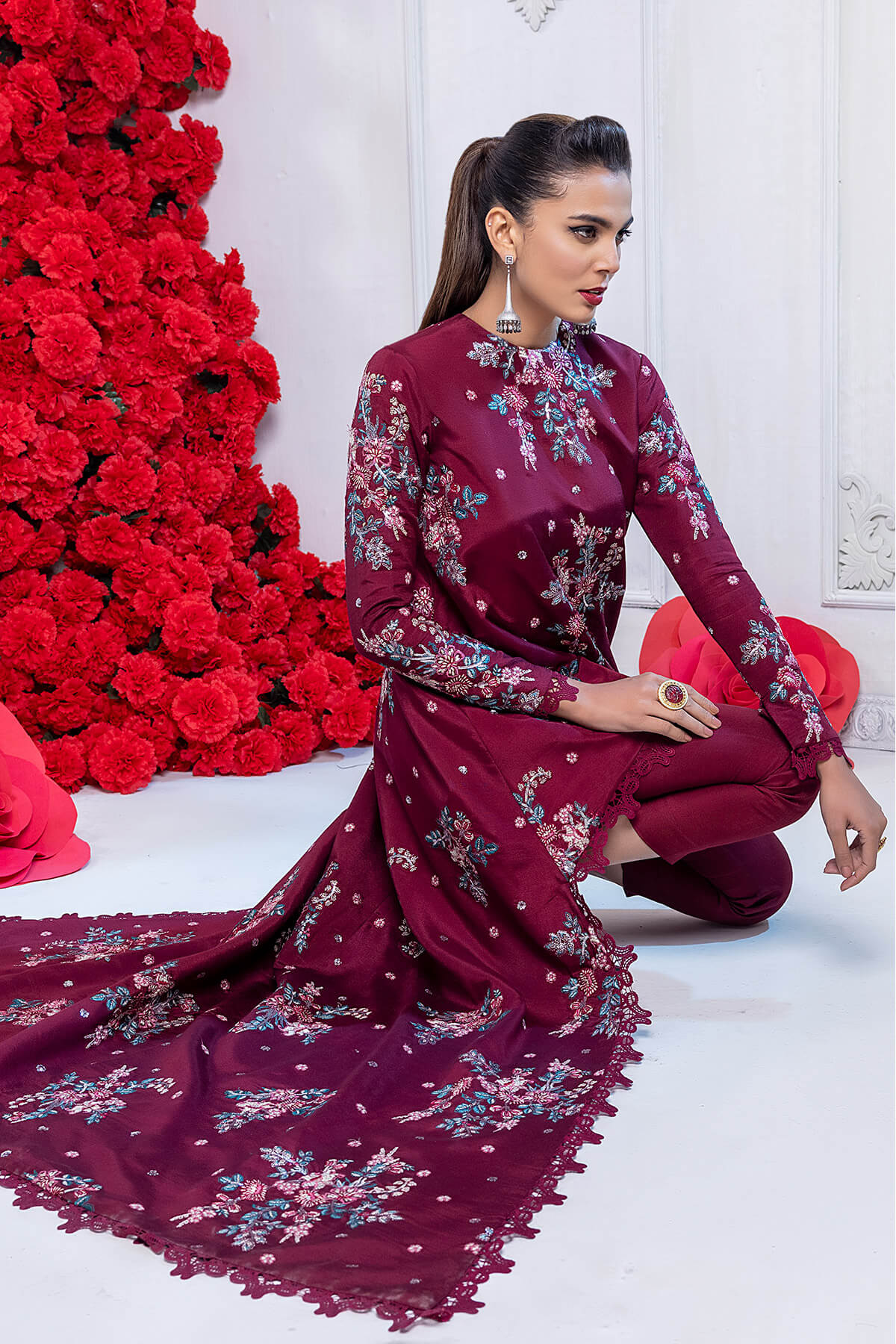 Mina Kashif | Luxury Pret | MK22-05 - Official Mina Kashif stockist in UK - Sakeena London