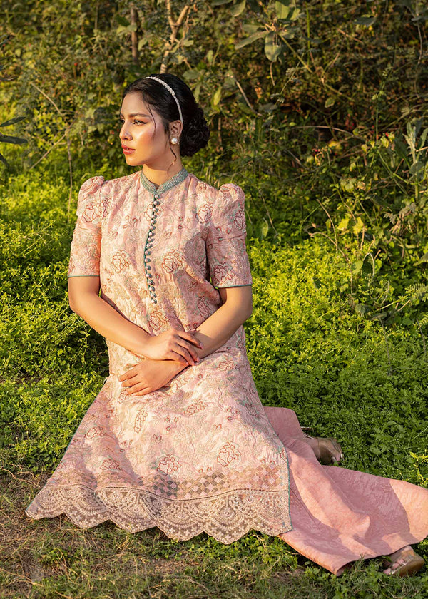 HSY | Summer Edit | Salmon Pink - Official HSY stockist in UK - Sakeena London
