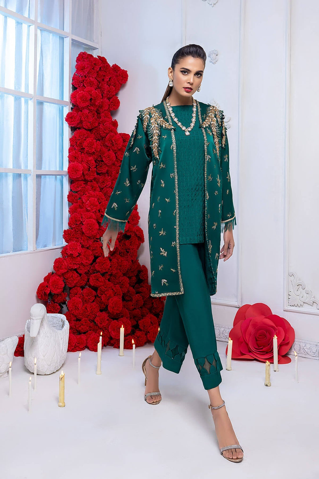 Mina Kashif | Luxury Pret | MK22-06 - Official Mina Kashif stockist in UK - Sakeena London