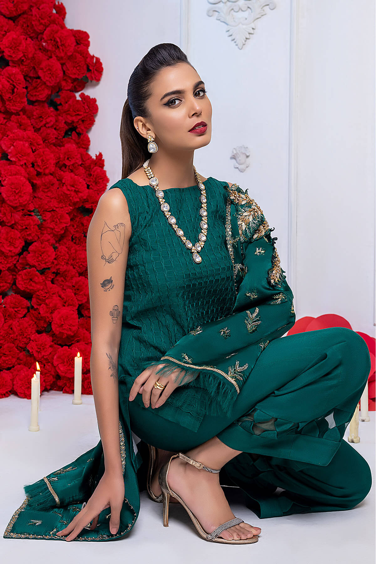Mina Kashif | Luxury Pret | MK22-06 - Official Mina Kashif stockist in UK - Sakeena London