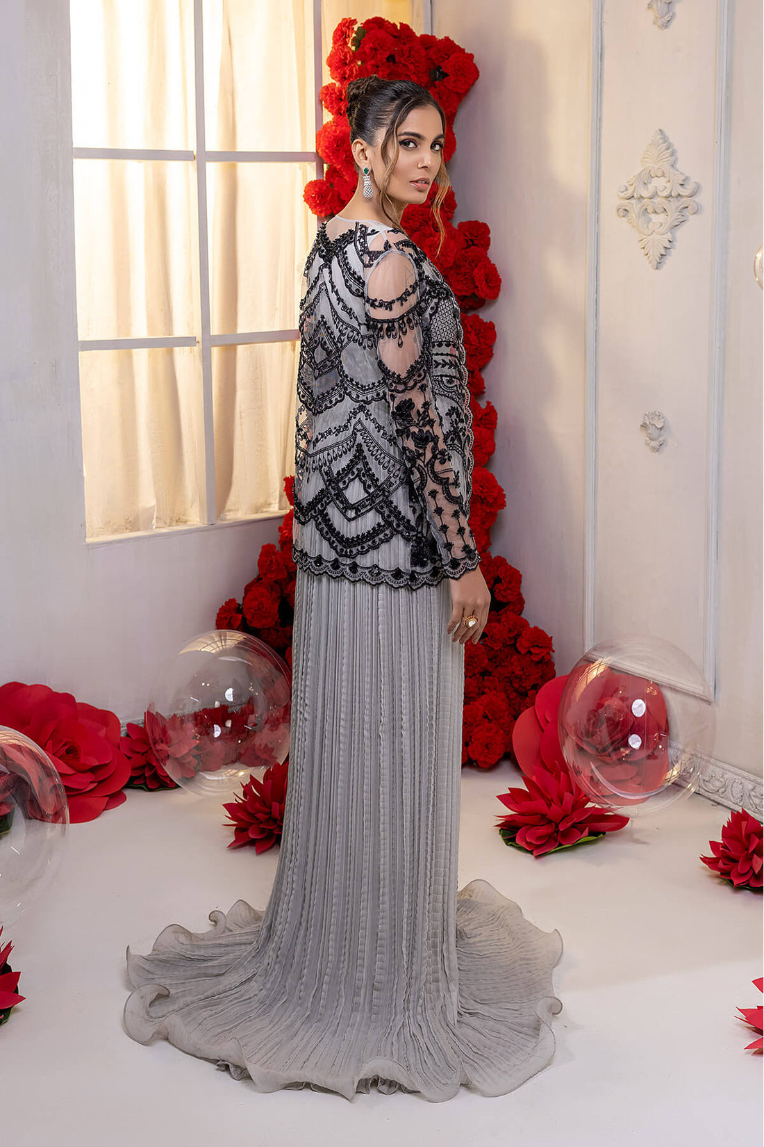Mina Kashif | Luxury Pret | MK22-02 - Official Mina Kashif stockist in UK - Sakeena London