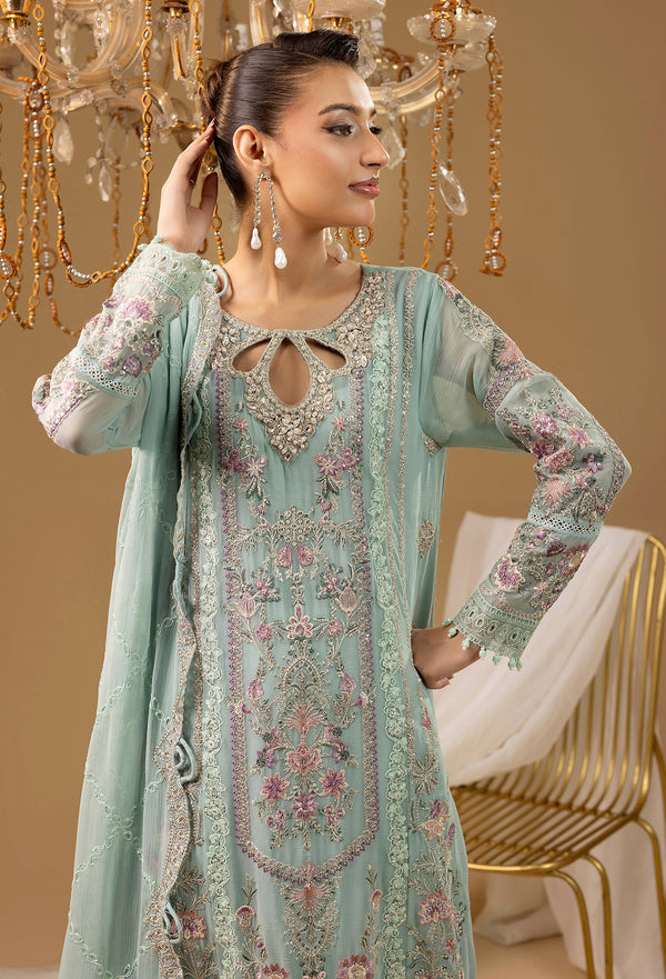 Adans Libas | Chiffon 25 | 7587 E - Official Adans Libas stockist in UK - Sakeena London