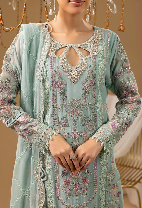 Adans Libas | Chiffon 25 | 7587 E - Official Adans Libas stockist in UK - Sakeena London