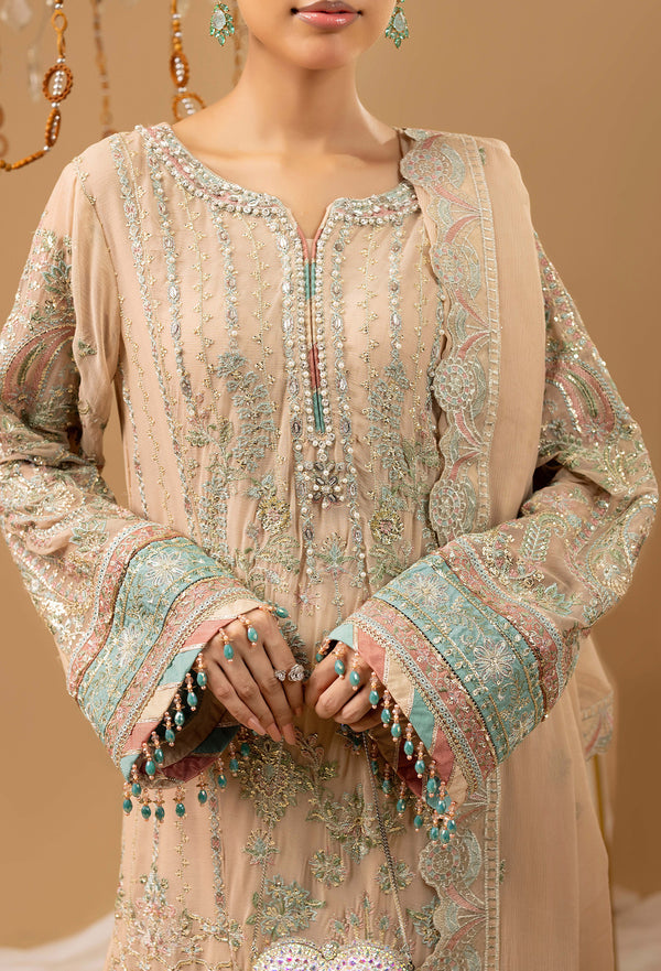 Adans Libas | Chiffon 25 | 7586 D - Official Adans Libas stockist in UK - Sakeena London
