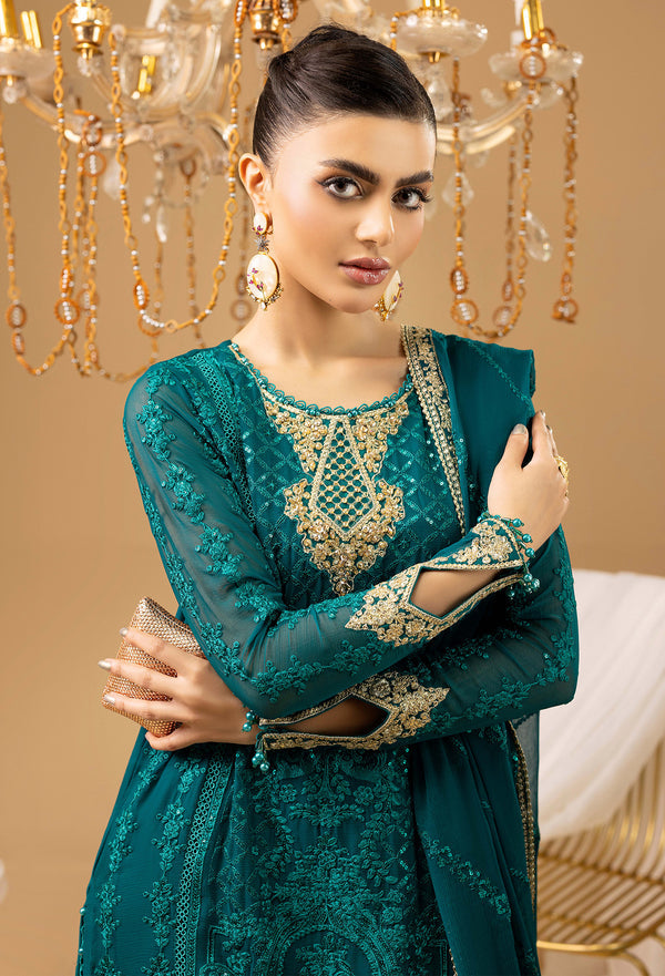 Adans Libas | Chiffon 25 | 7585 C - Official Adans Libas stockist in UK - Sakeena London
