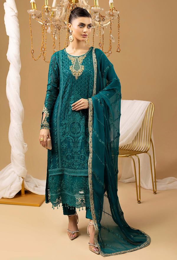 Adans Libas | Chiffon 25 | 7585 C - Official Adans Libas stockist in UK - Sakeena London