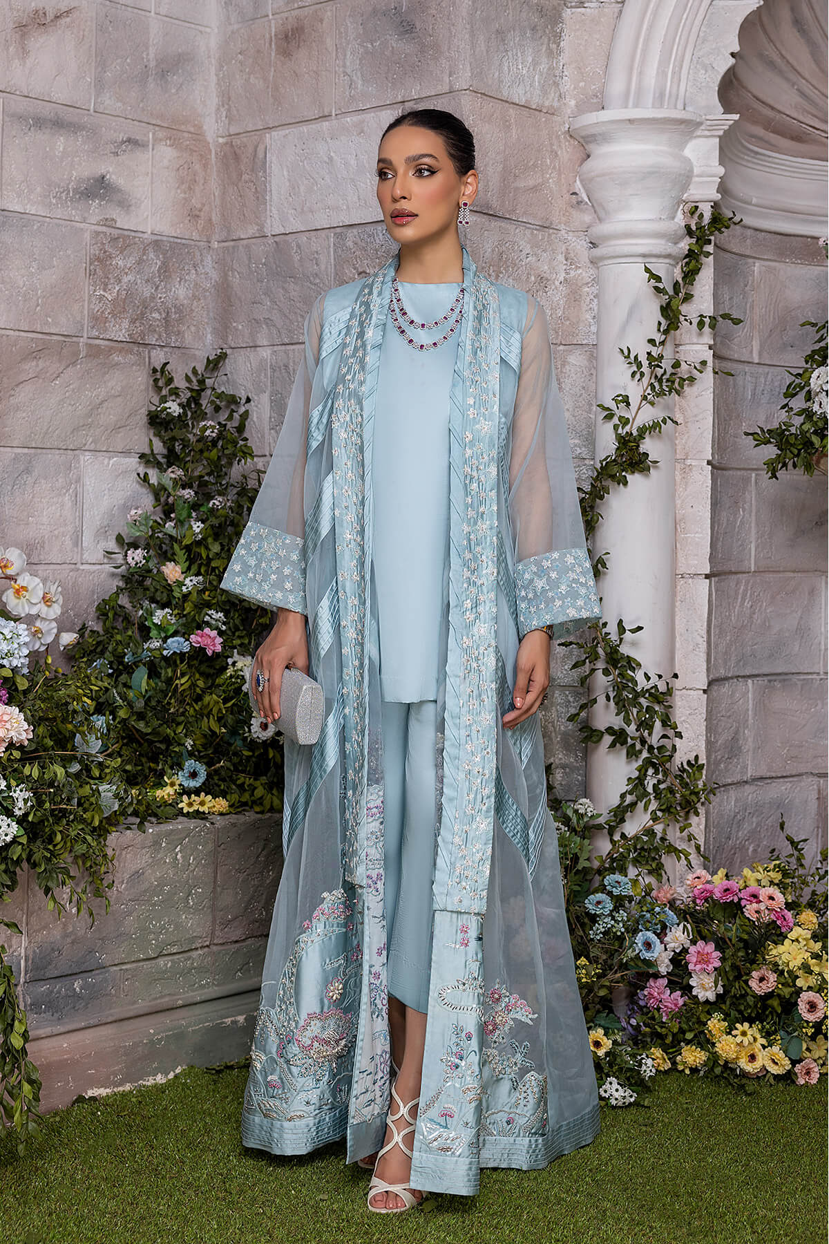 Mina Kashif | Luxury Pret | MK22-10 - Official Mina Kashif stockist in UK - Sakeena London