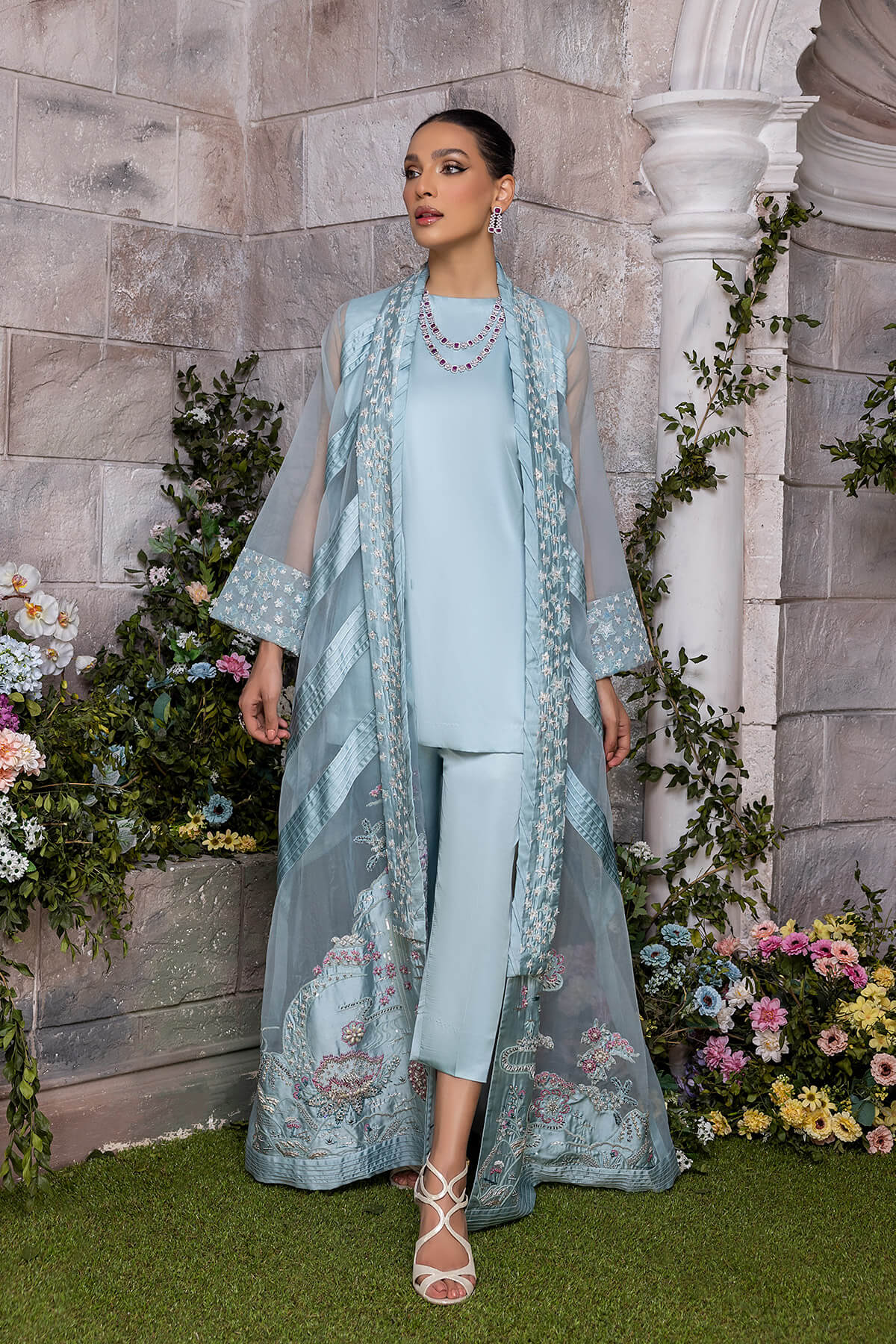 Mina Kashif | Luxury Pret | MK22-10 - Official Mina Kashif stockist in UK - Sakeena London