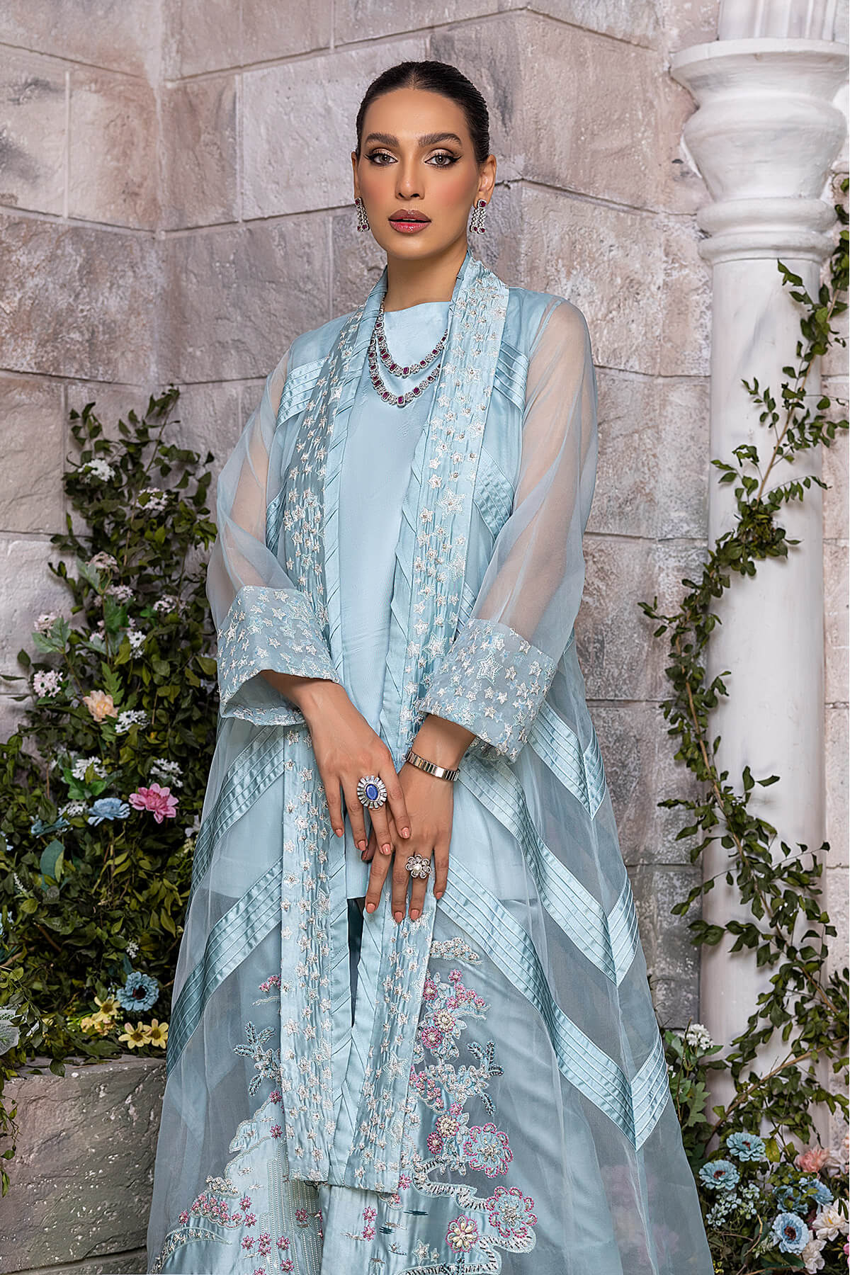 Mina Kashif | Luxury Pret | MK22-10 - Official Mina Kashif stockist in UK - Sakeena London