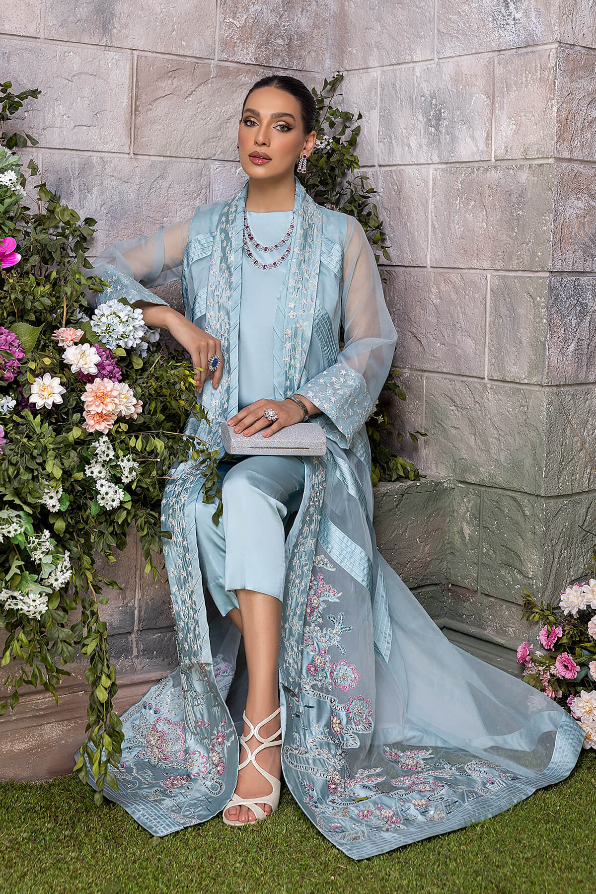 Mina Kashif | Luxury Pret | MK22-10 - Official Mina Kashif stockist in UK - Sakeena London