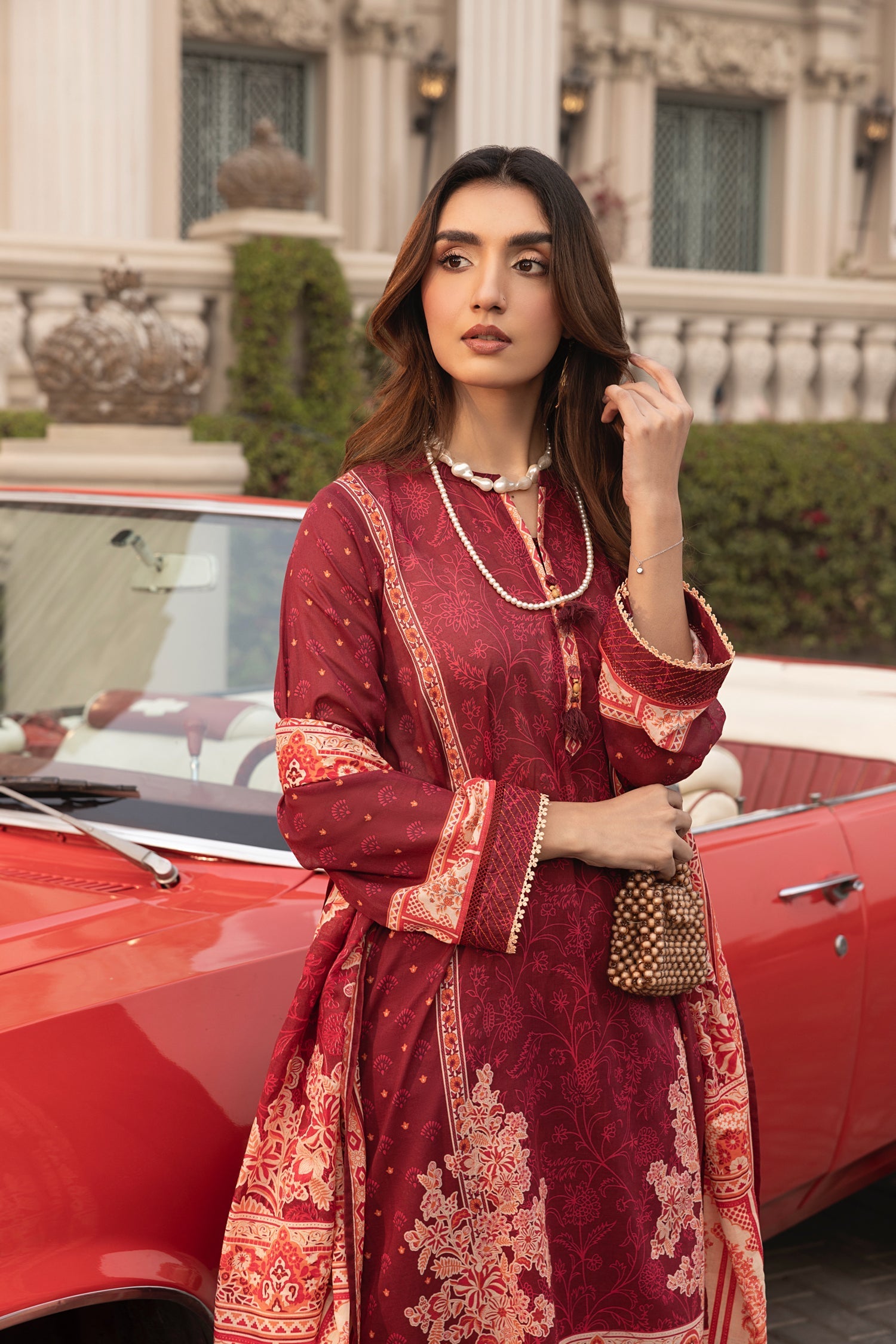 LSM | Embroidered and Printed Lawn | LG-AR-0116 - Official LSM stockist in UK - Sakeena London