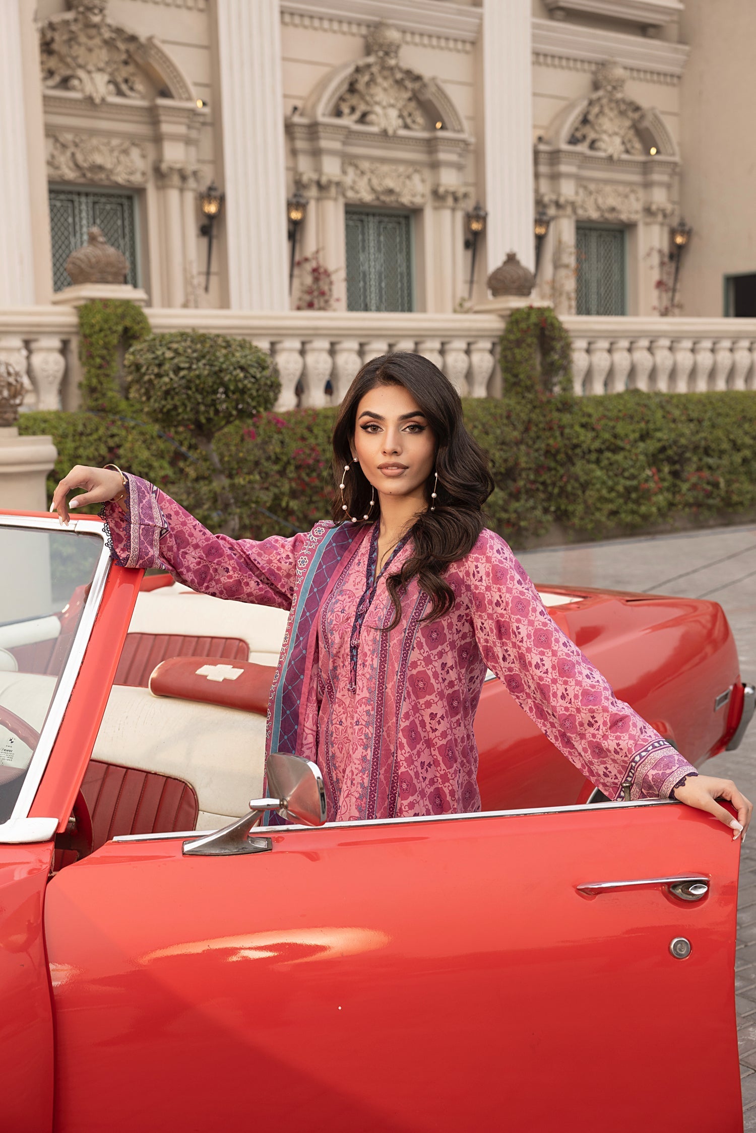 LSM | Embroidered and Printed Lawn | LG-RL-0166 - Official LSM stockist in UK - Sakeena London