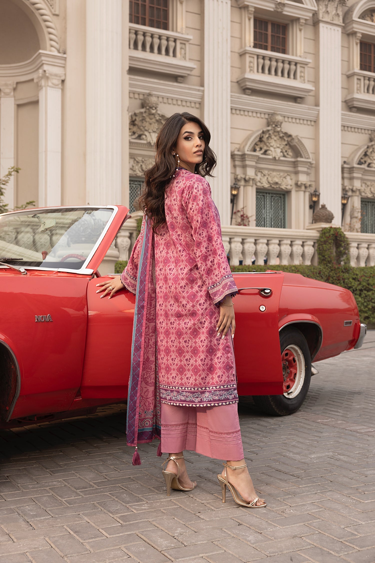 LSM | Embroidered and Printed Lawn | LG-RL-0166 - Official LSM stockist in UK - Sakeena London