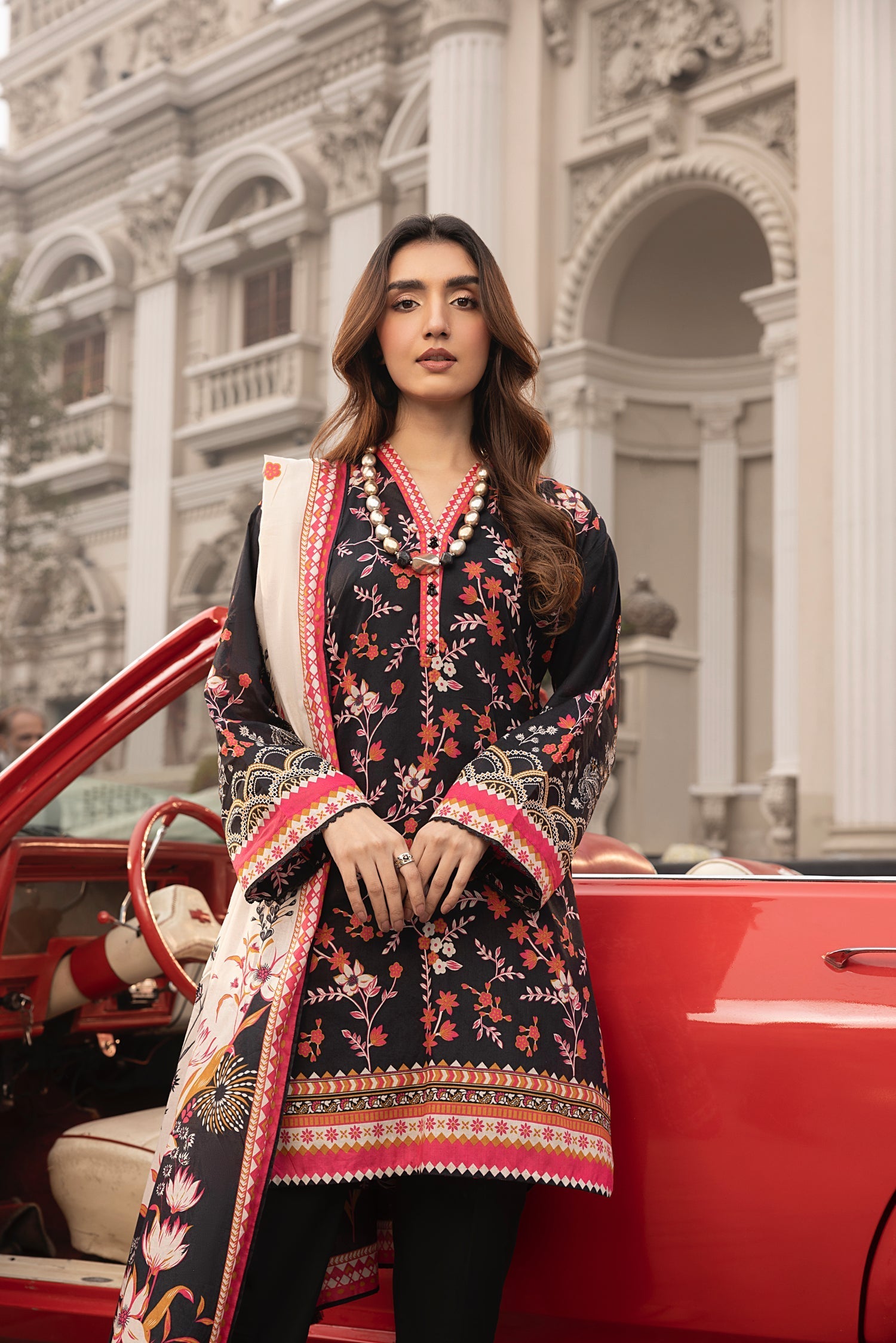LSM | Embroidered and Printed Lawn | LG-RL-0167 - Official LSM stockist in UK - Sakeena London
