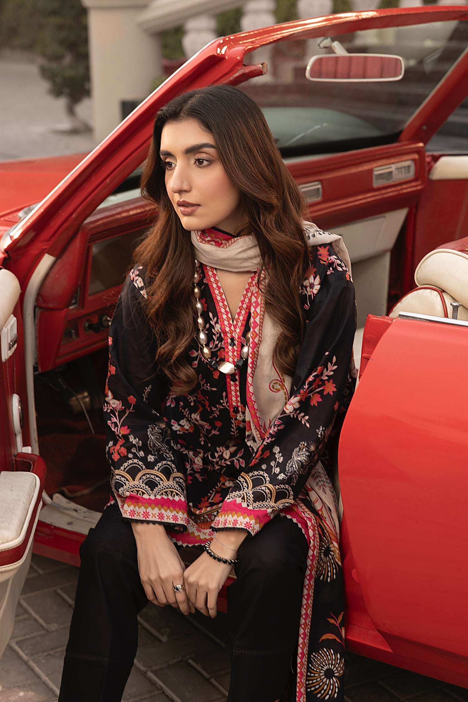 LSM | Embroidered and Printed Lawn | LG-RL-0167 - Official LSM stockist in UK - Sakeena London