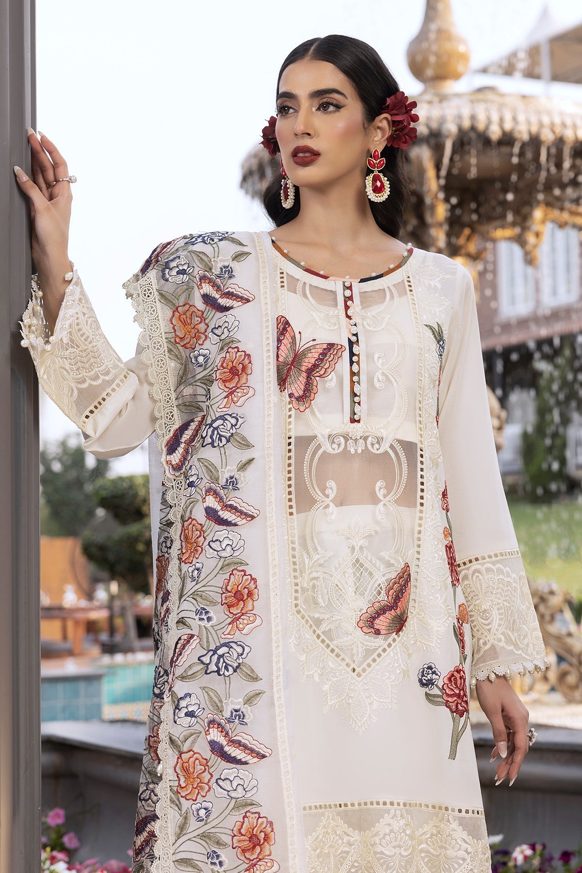 Raeesa Premium | Jazmine Collection | White Queen - Official Raeesa Premium stockist in UK - Sakeena London