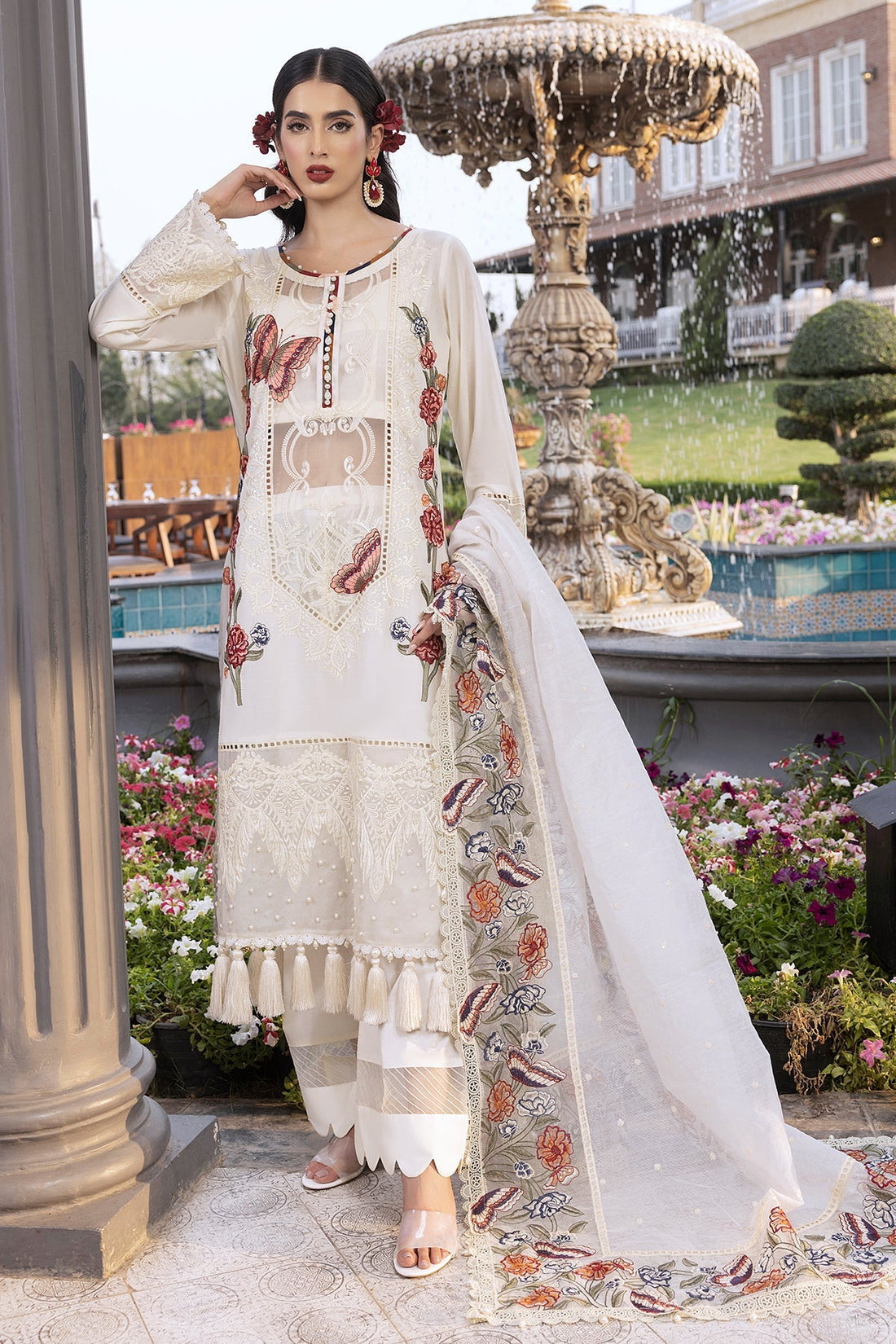 Raeesa Premium | Jazmine Collection | White Queen - Official Raeesa Premium stockist in UK - Sakeena London