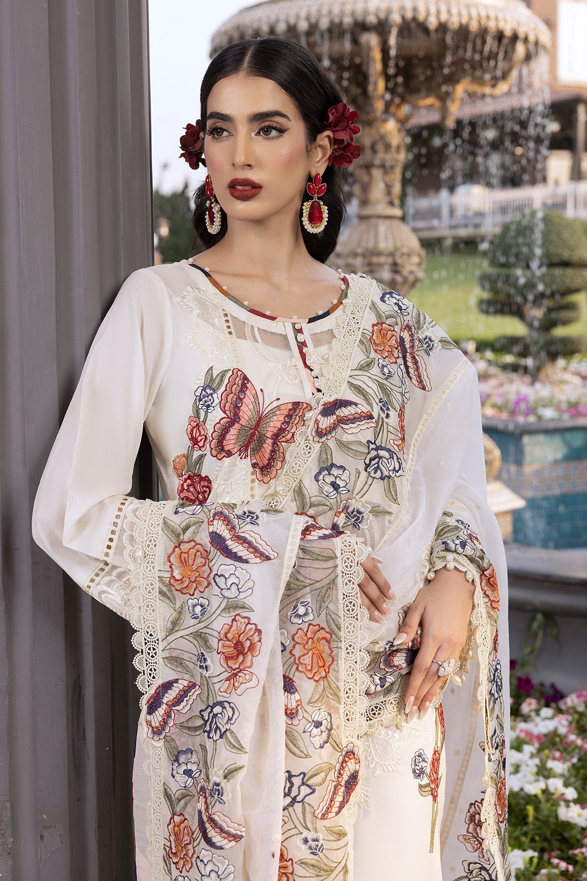 Raeesa Premium | Jazmine Collection | White Queen - Official Raeesa Premium stockist in UK - Sakeena London