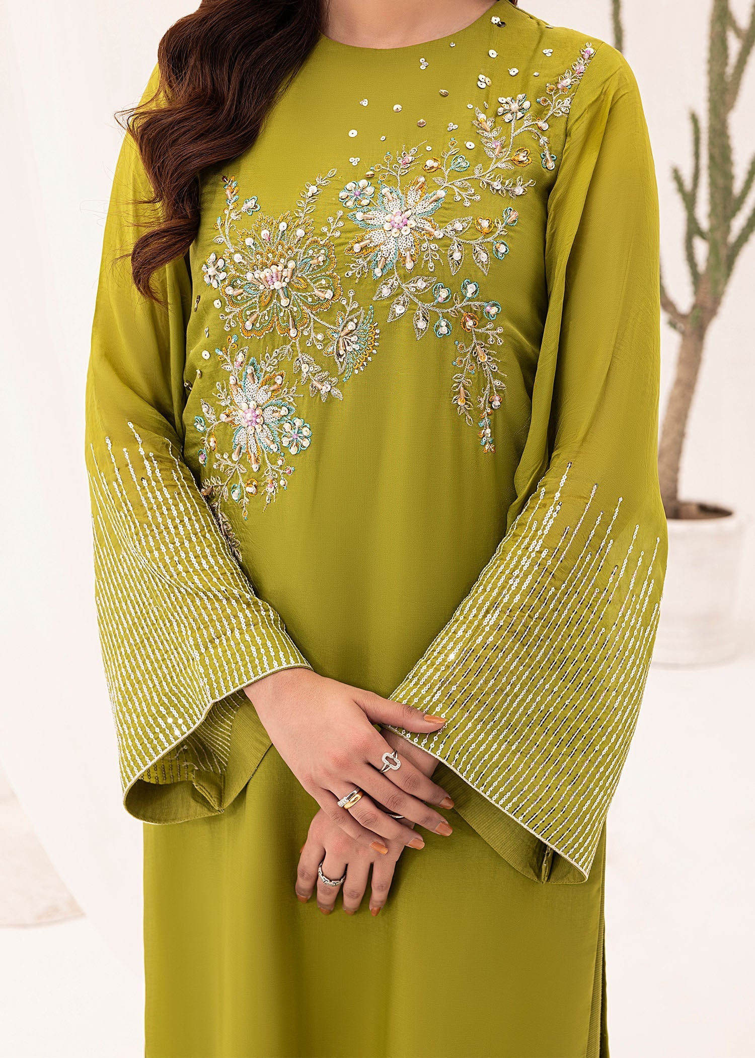 Jamnii | Silk Ivy | Lime Forest - Official Jamnii stockist in UK - Sakeena London