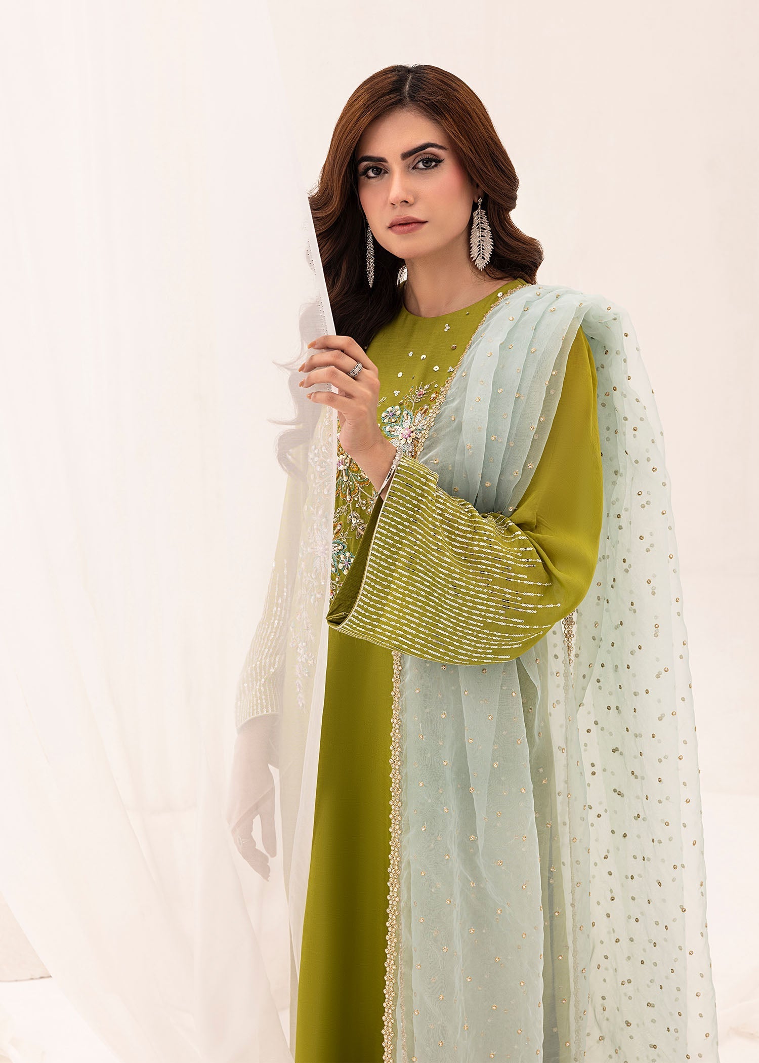 Jamnii | Silk Ivy | Lime Forest - Official Jamnii stockist in UK - Sakeena London