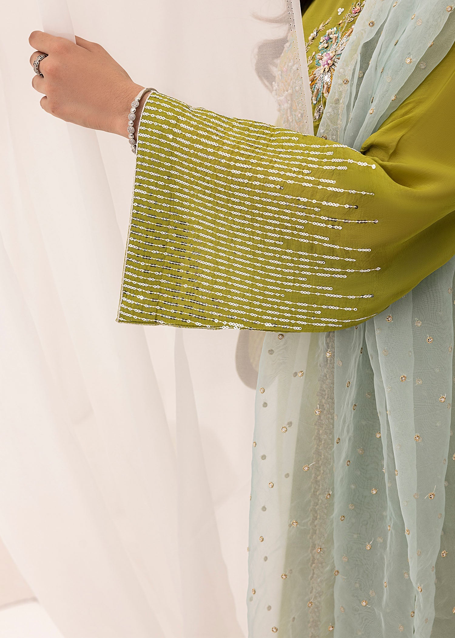 Jamnii | Silk Ivy | Lime Forest - Official Jamnii stockist in UK - Sakeena London