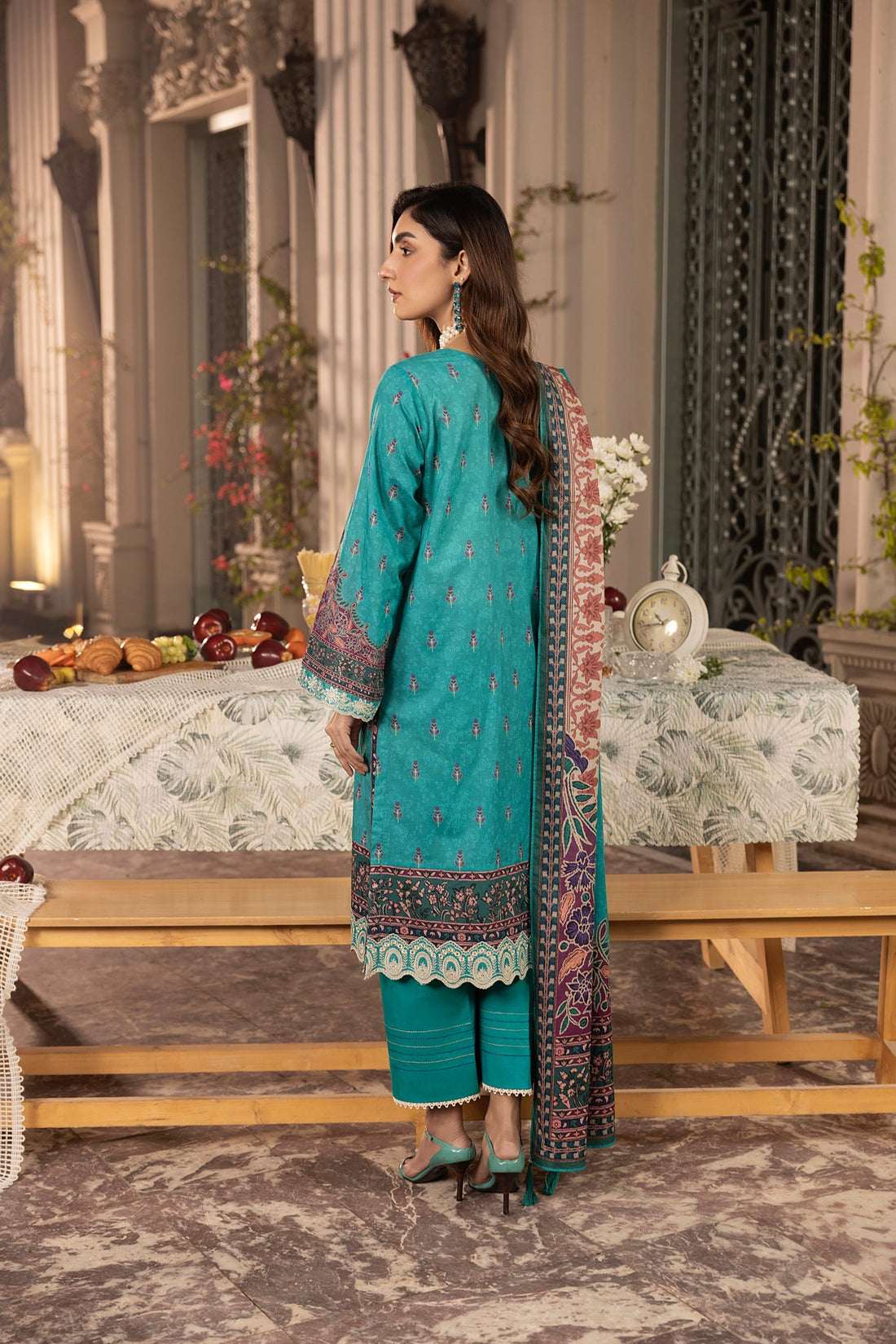LSM | Embroidered and Printed Lawn | LG-AR-0131 - Official LSM stockist in UK - Sakeena London