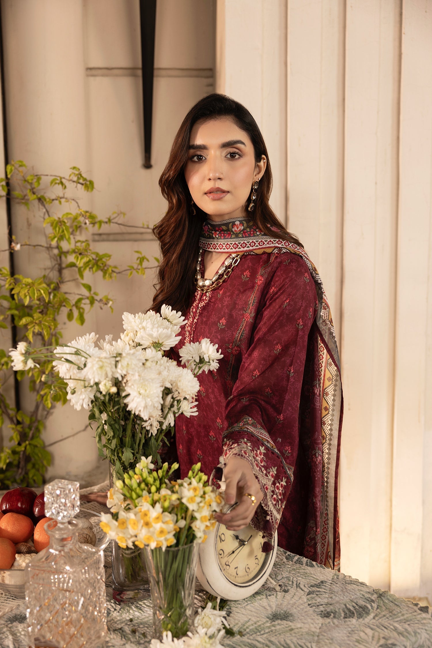 LSM | Embroidered and Printed Lawn | LG-AR-0133 - Official LSM stockist in UK - Sakeena London