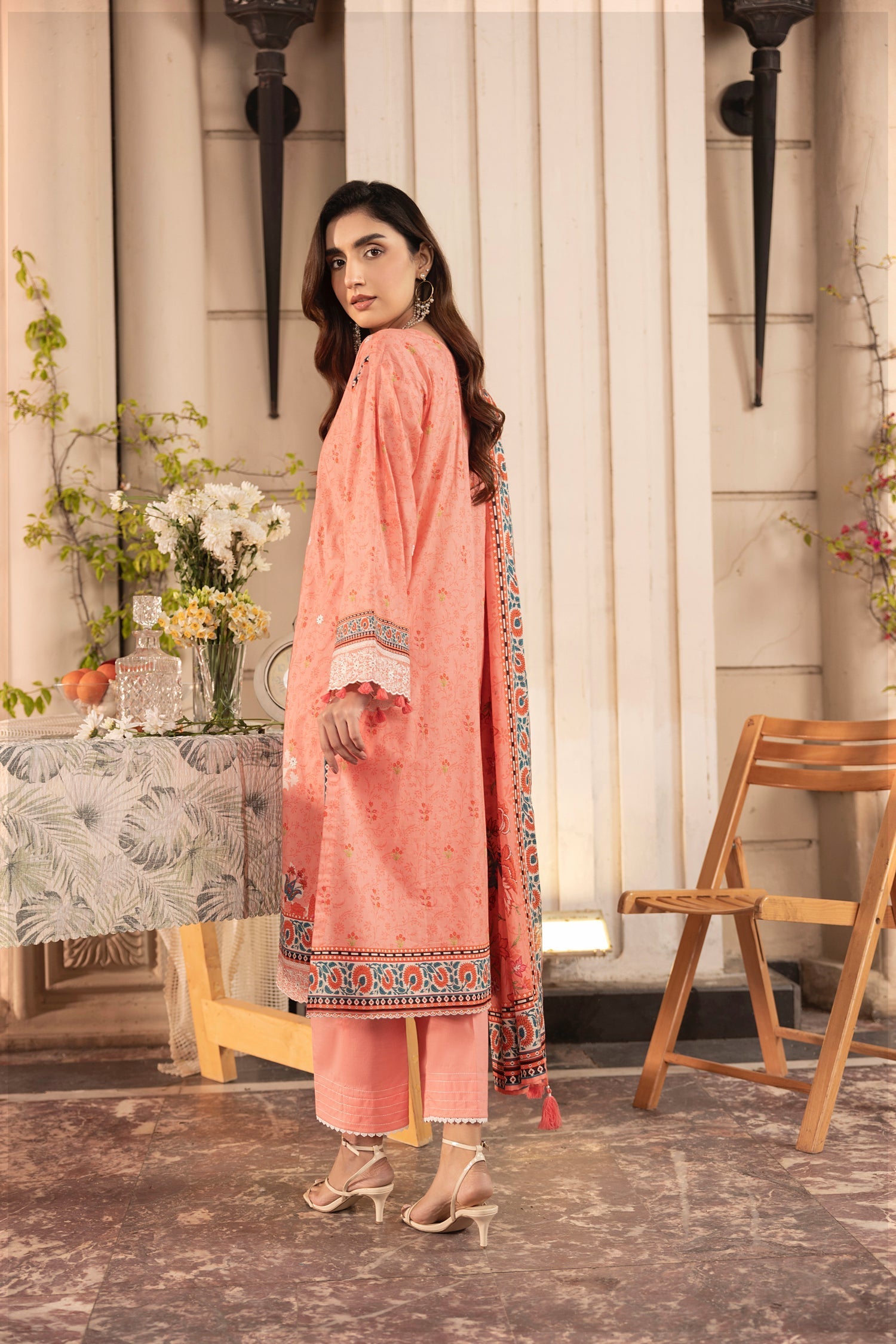 LSM | Embroidered and Printed Lawn | LG-AR-0132 - Official LSM stockist in UK - Sakeena London