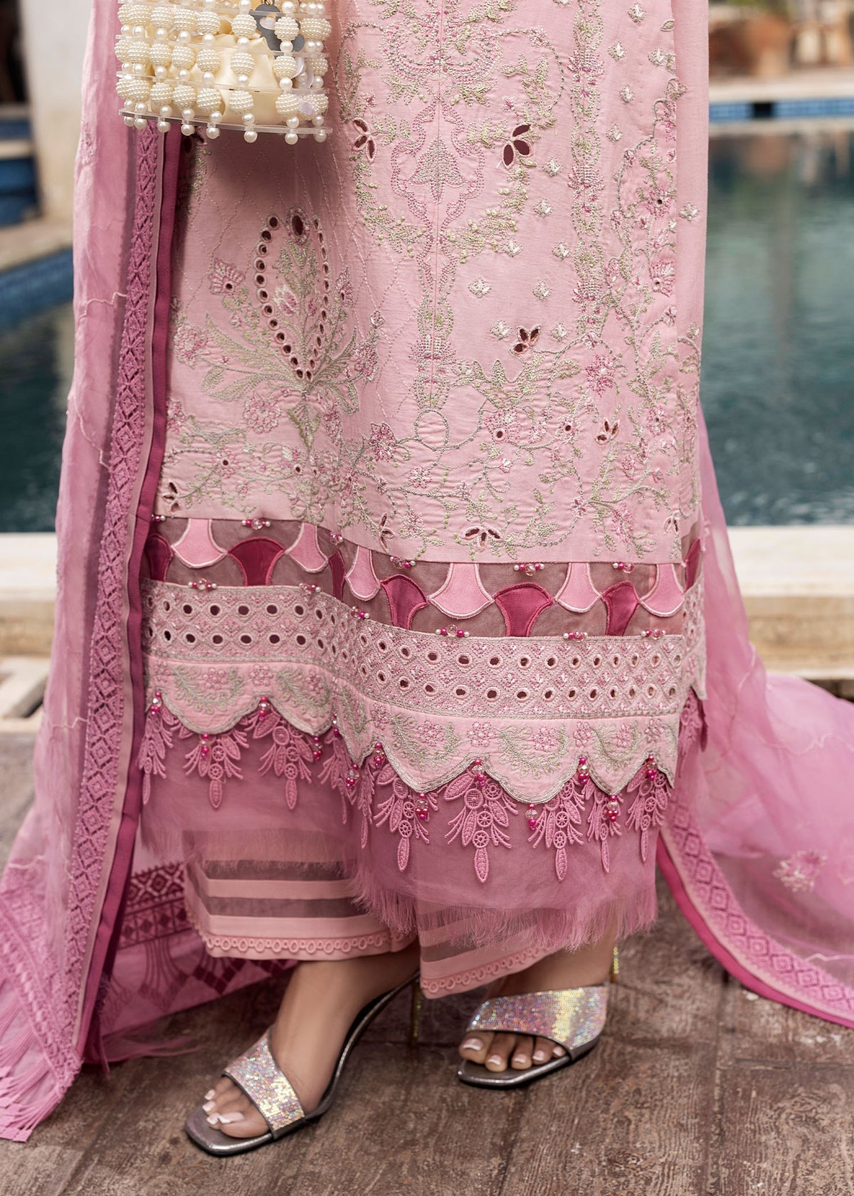 Shurooq | Luxury Lawn 25 | Blossom - Official Shurooq stockist in UK - Sakeena London