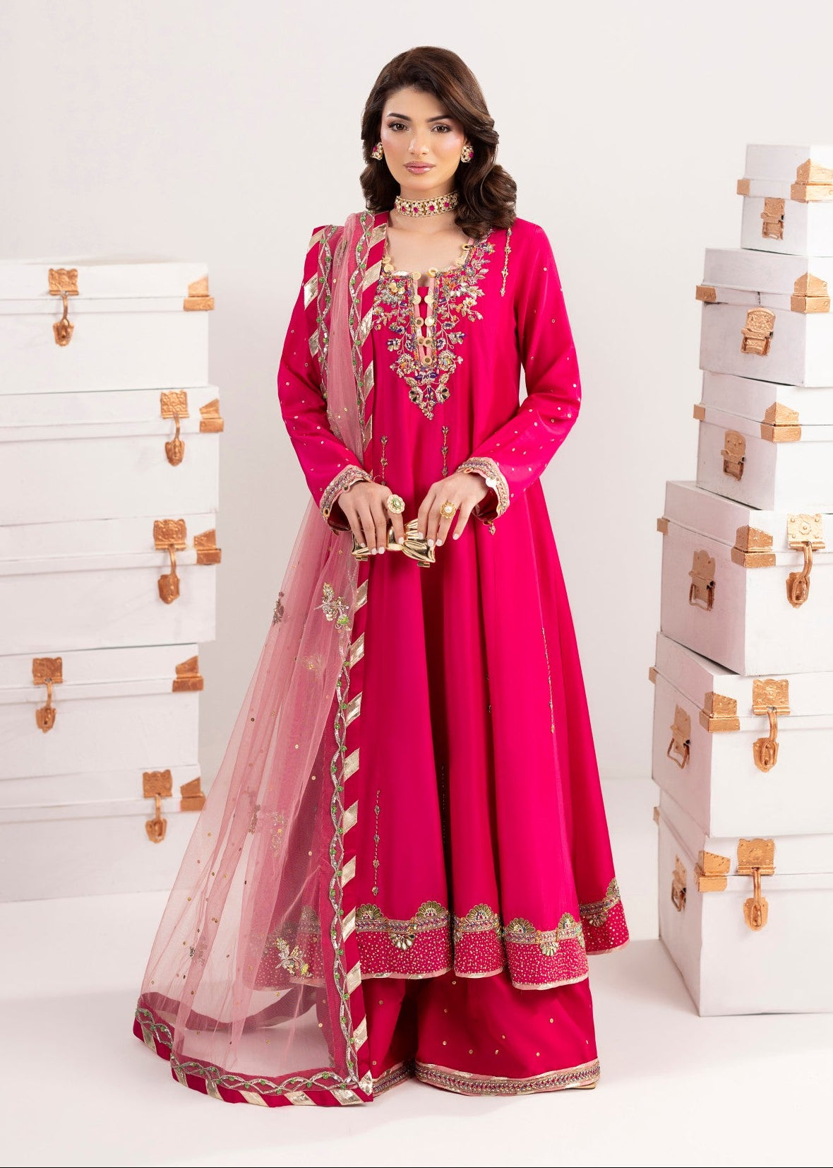 Shurooq | Echo in Bloom | Fuschia Flame