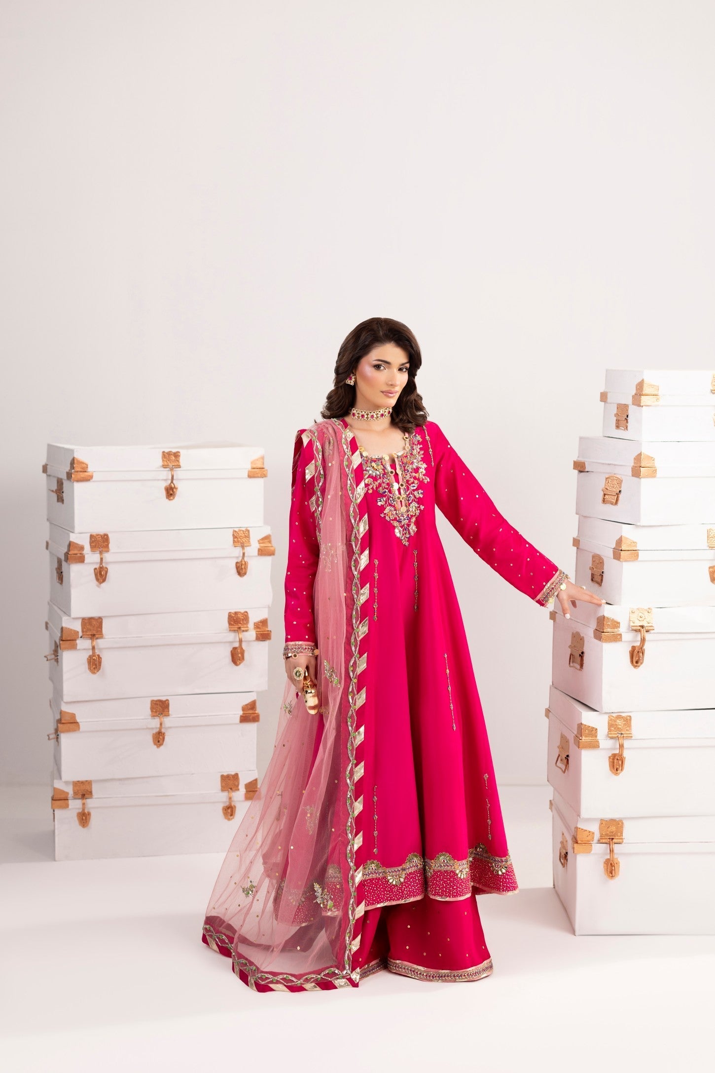 Shurooq | Echo in Bloom | Fuschia Flame