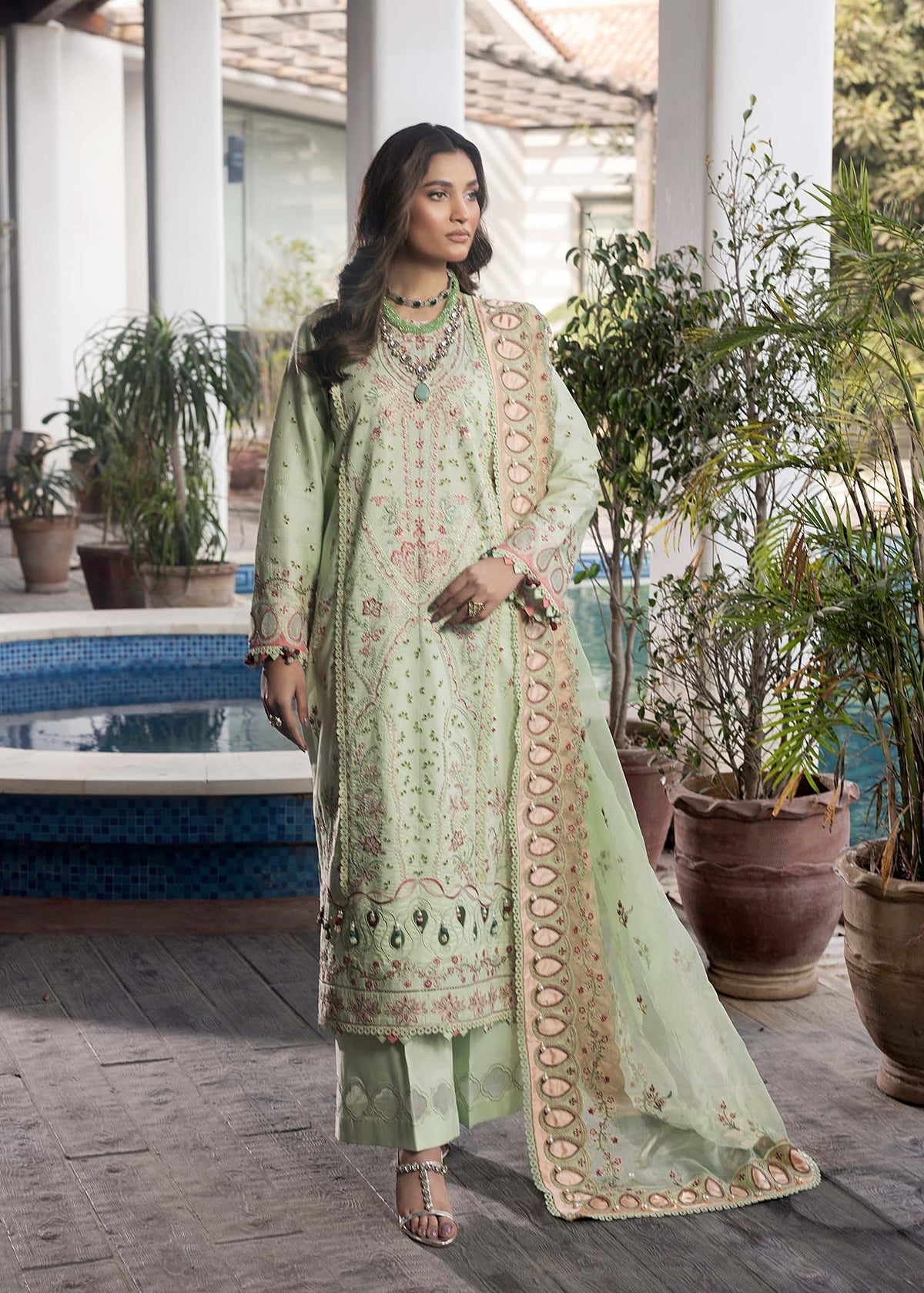 Shurooq | Luxury Lawn 25 | Amazon - Official Shurooq stockist in UK - Sakeena London