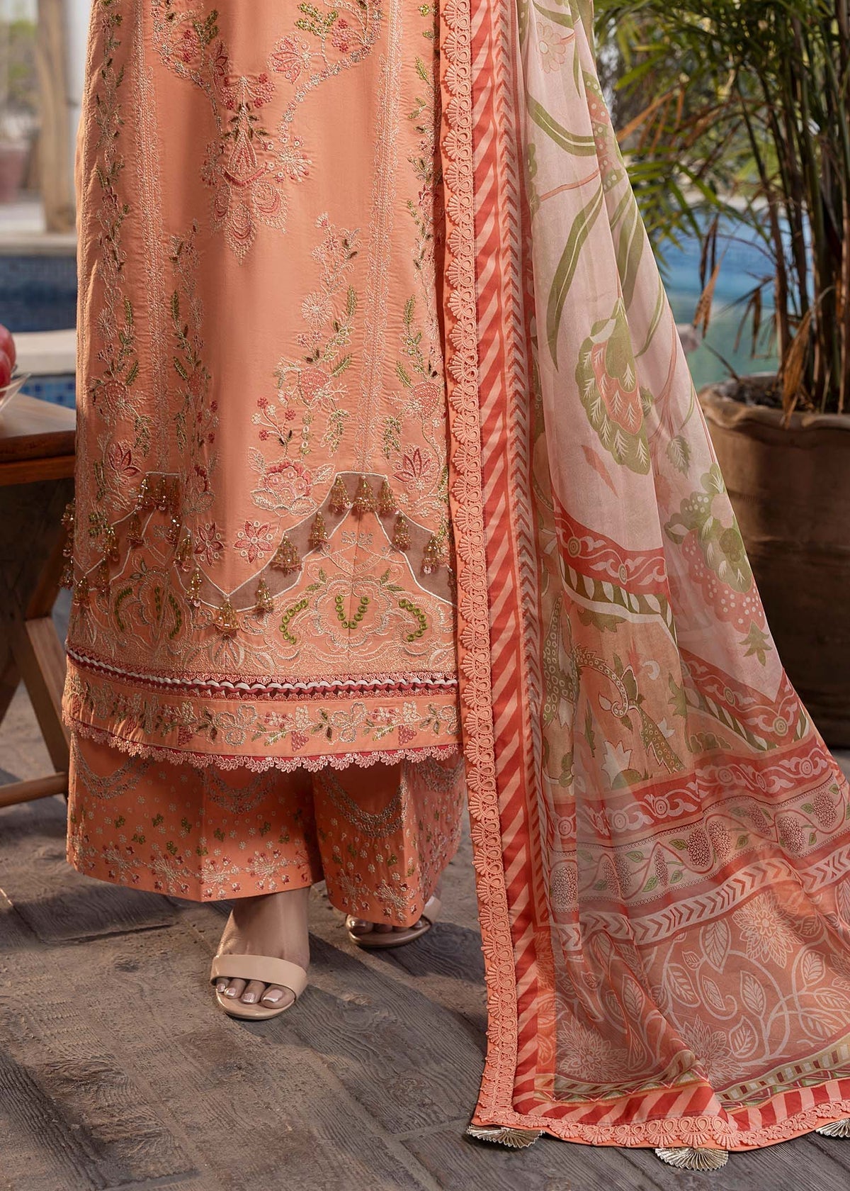 Shurooq | Luxury Lawn 25 | Zyra - Official Shurooq stockist in UK - Sakeena London
