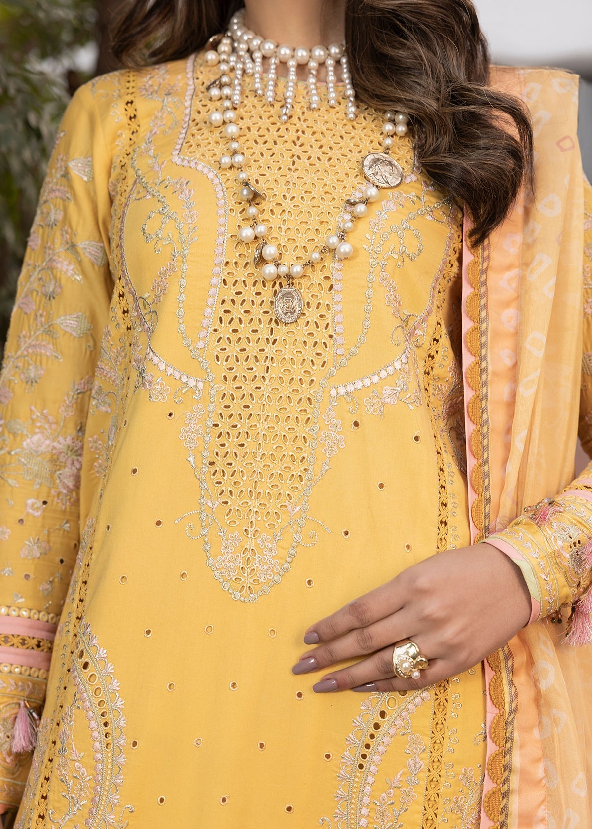 Shurooq | Luxury Lawn 25 | Abigail - Official Shurooq stockist in UK - Sakeena London