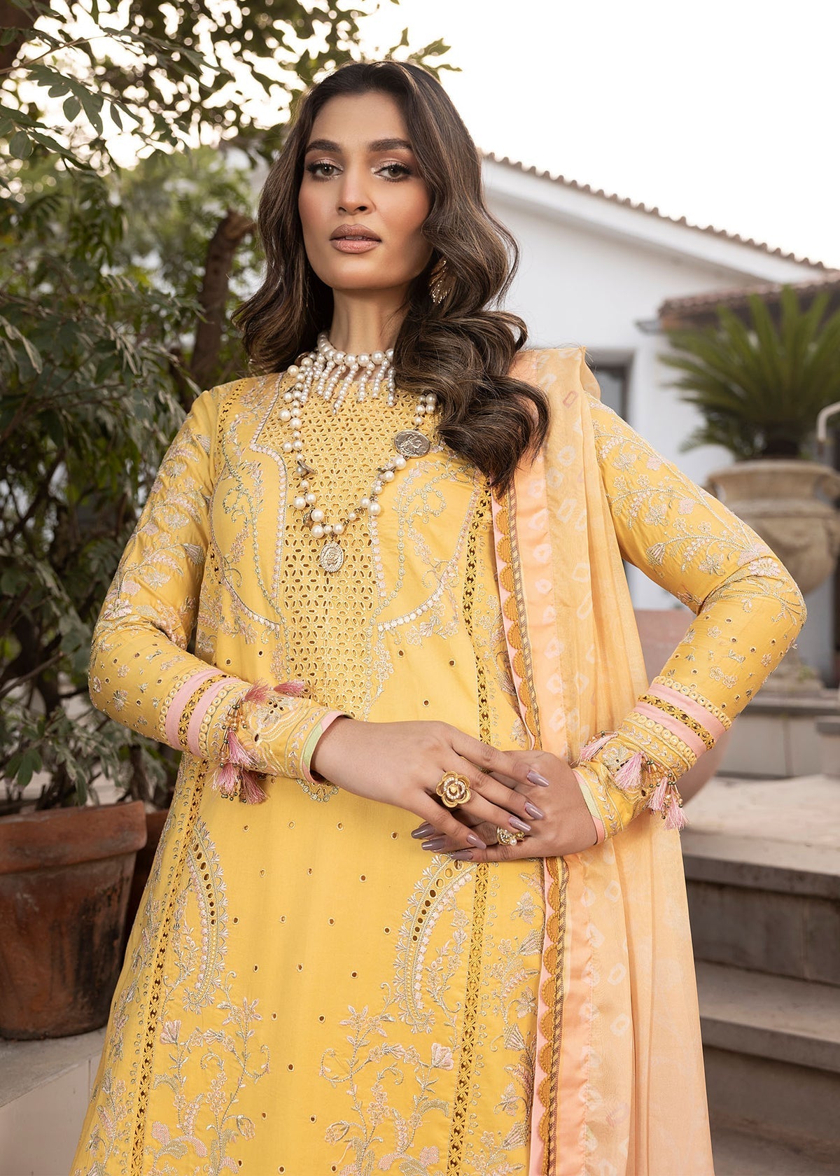 Shurooq | Luxury Lawn 25 | Abigail - Official Shurooq stockist in UK - Sakeena London