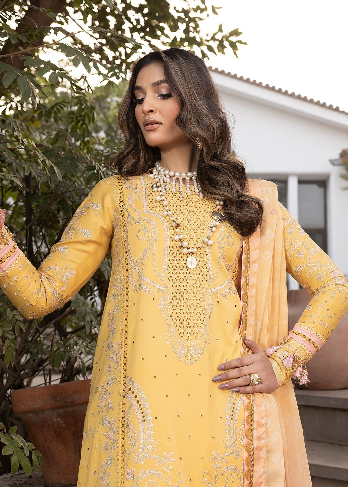 Shurooq | Luxury Lawn 25 | Abigail - Official Shurooq stockist in UK - Sakeena London
