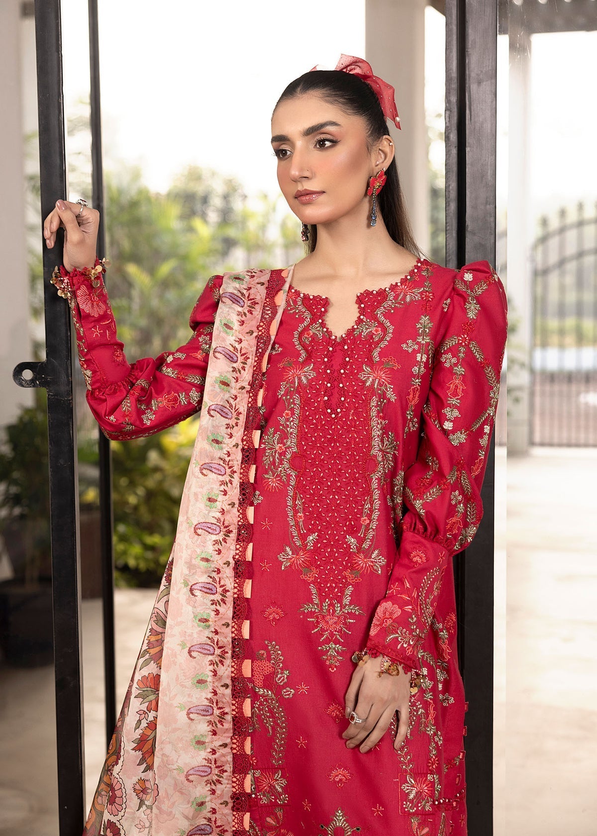 Shurooq | Luxury Lawn 25 | Lina - Official Shurooq stockist in UK - Sakeena London