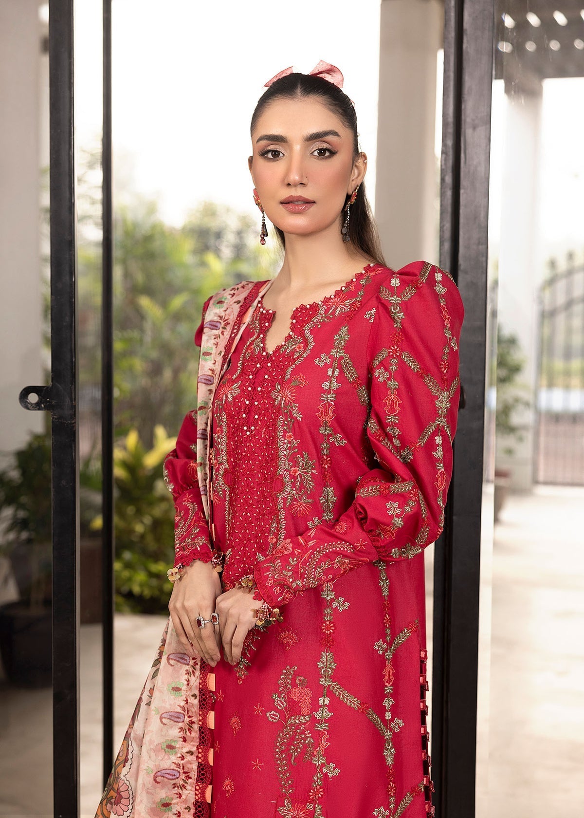 Shurooq | Luxury Lawn 25 | Lina - Official Shurooq stockist in UK - Sakeena London