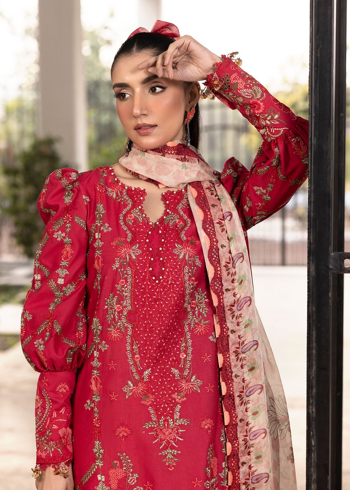 Shurooq | Luxury Lawn 25 | Lina - Official Shurooq stockist in UK - Sakeena London