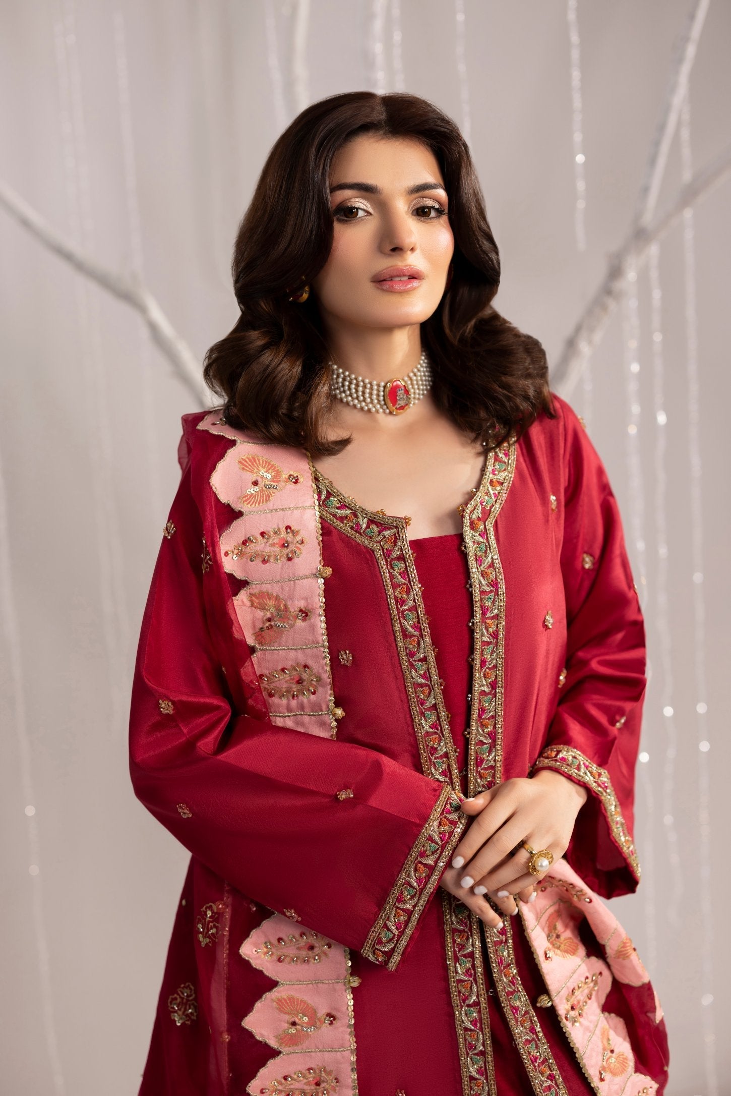Shurooq | Echo in Bloom | Scarlet Reverie