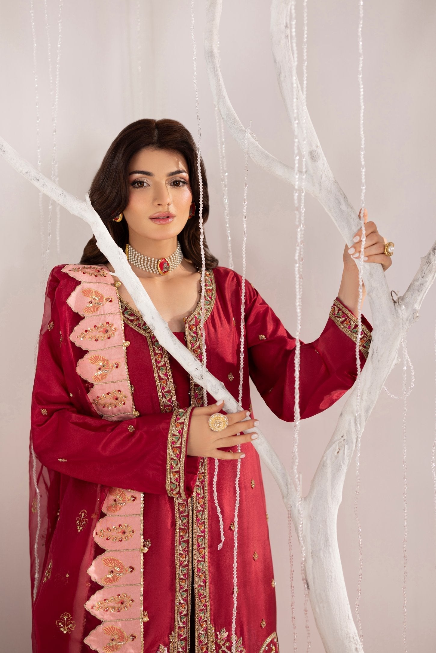 Shurooq | Echo in Bloom | Scarlet Reverie