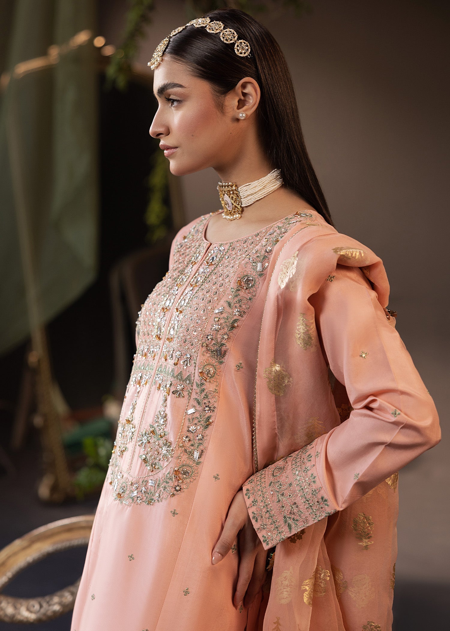 Shurooq | Garden of Dream | Periwinkle - Official Shurooq stockist in UK - Sakeena London