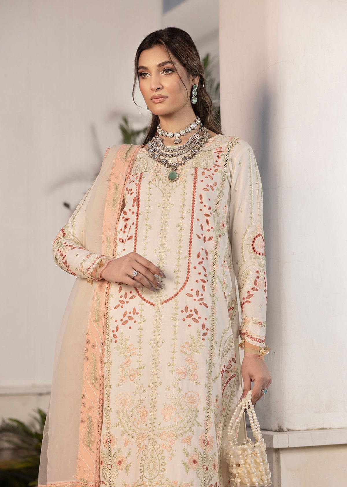 Shurooq | Luxury Lawn 25 | Nora - Official Shurooq stockist in UK - Sakeena London