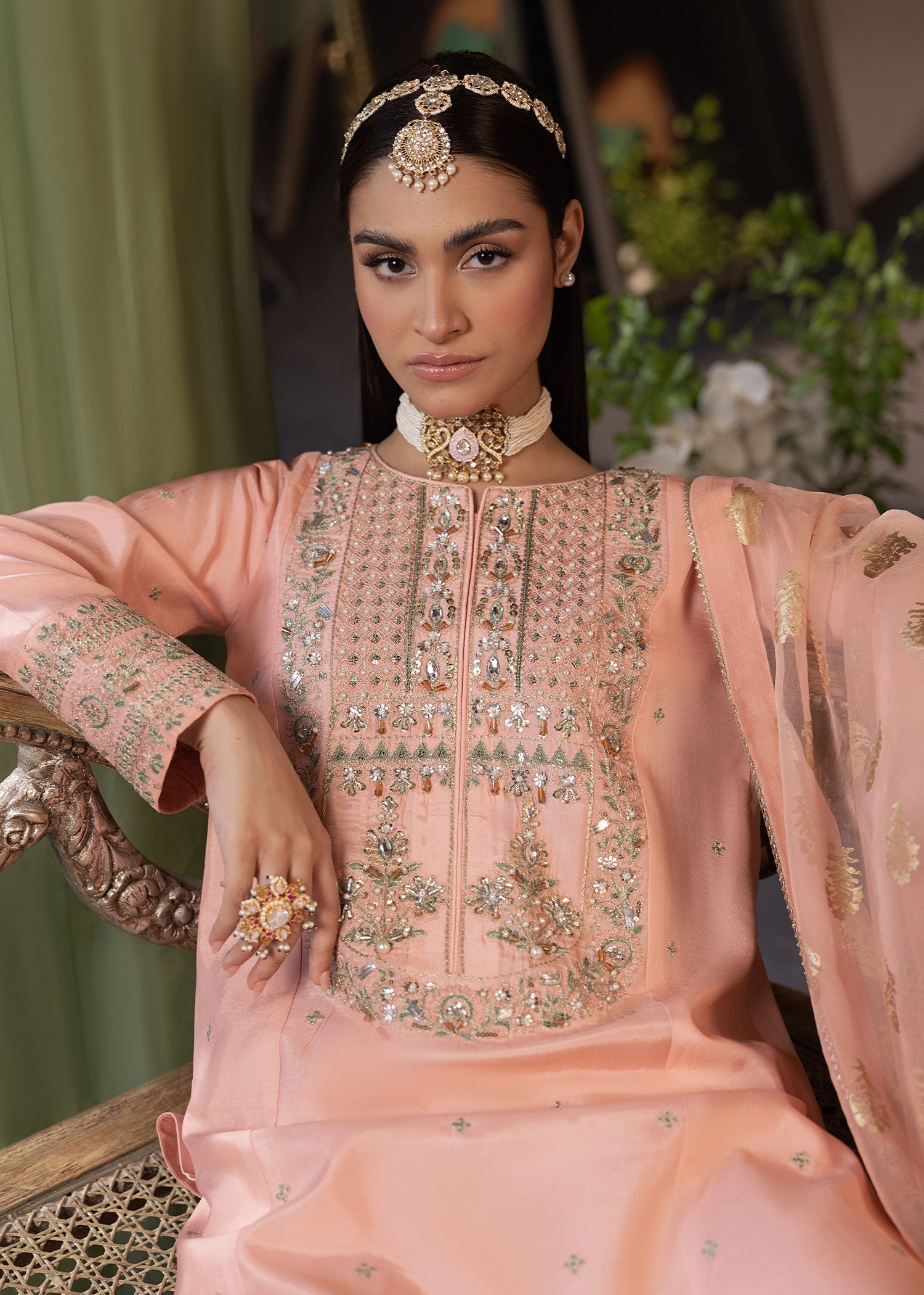 Shurooq | Garden of Dream | Periwinkle - Official Shurooq stockist in UK - Sakeena London