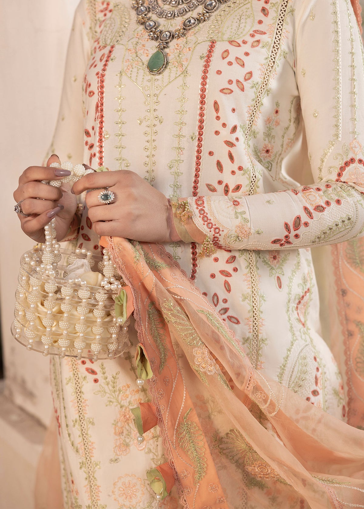 Shurooq | Luxury Lawn 25 | Nora - Official Shurooq stockist in UK - Sakeena London