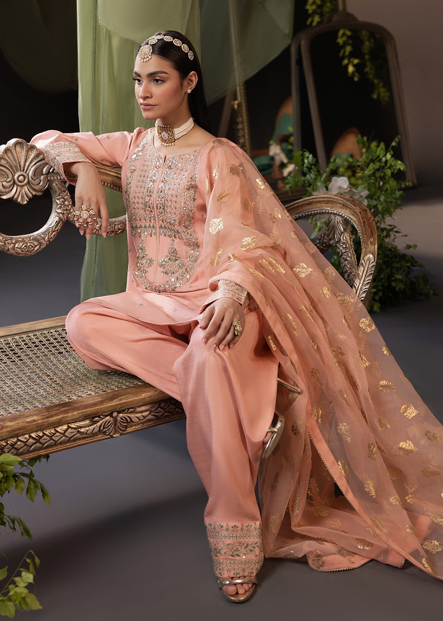 Shurooq | Garden of Dream | Periwinkle - Official Shurooq stockist in UK - Sakeena London